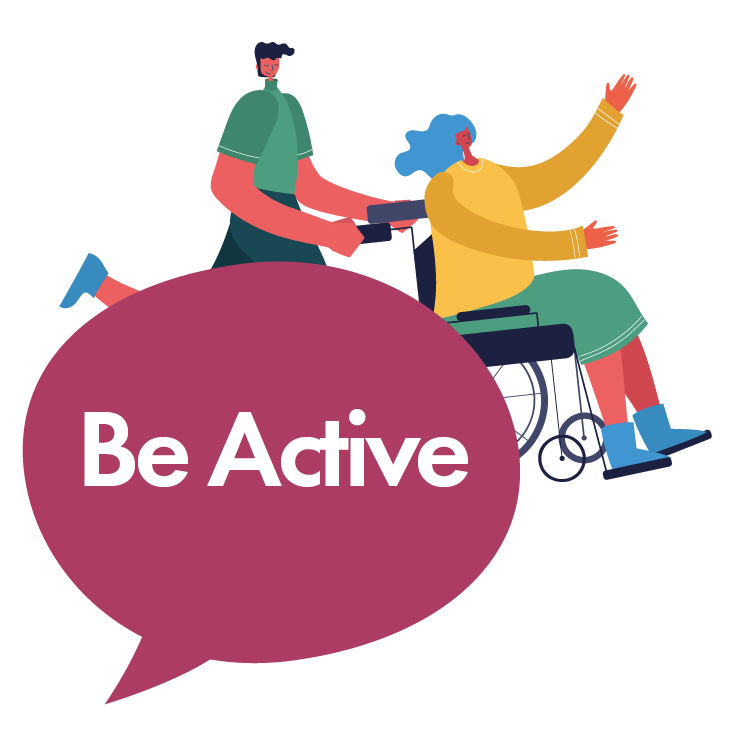 be active