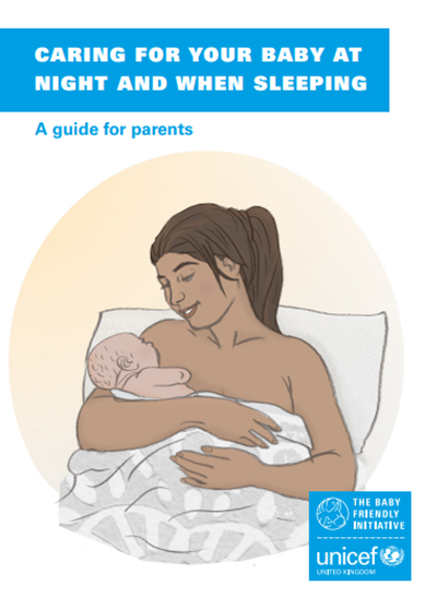 Caring for your baby at night and when sleeping - A guide for parents.