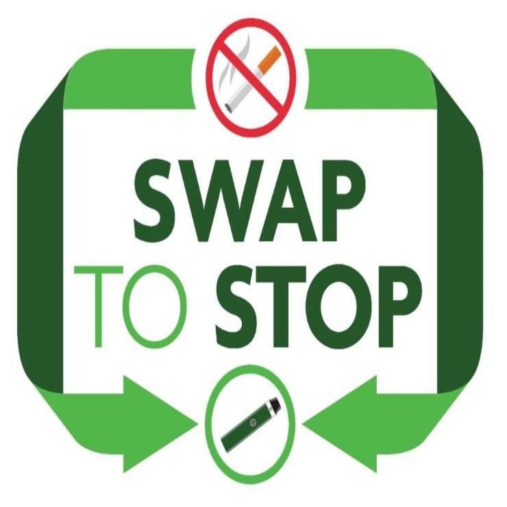 Green arrows - wording swap to stop relating to swapping smoking for vaping