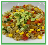 Fresh and fruity veg salad