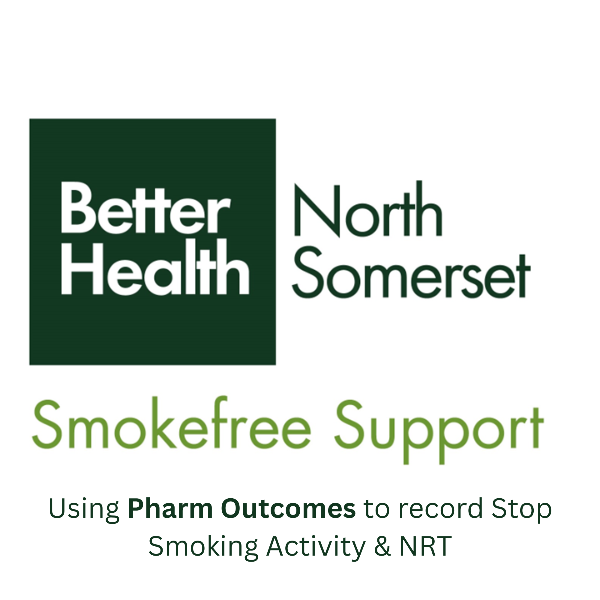 Better Health North Somerset Smokefree Support logo